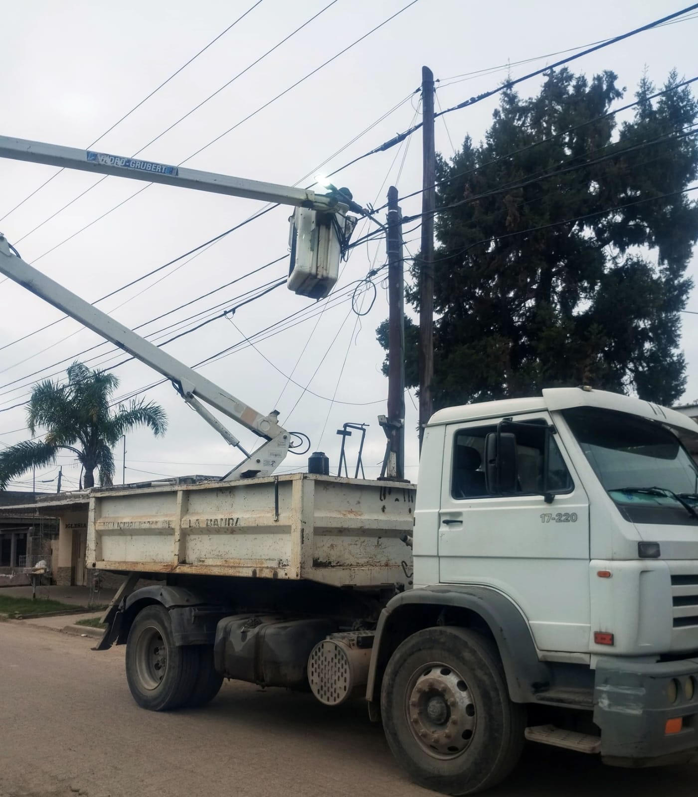 La Municipalidad avanza con trabajos de reconversión y recambio de luminarias en distintos barrios