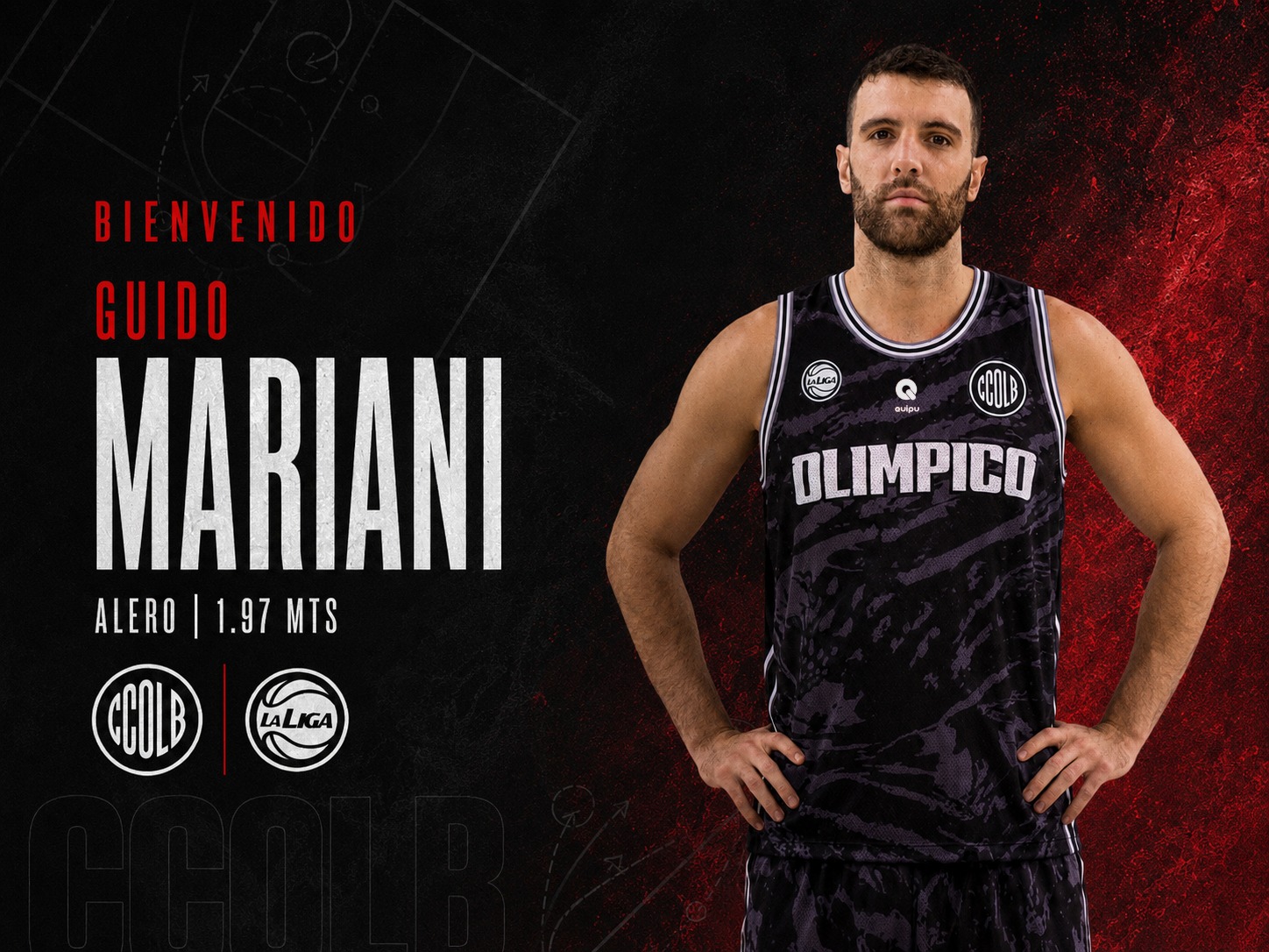 Olímpico suma a Guido Mariani para la temporada 26/27