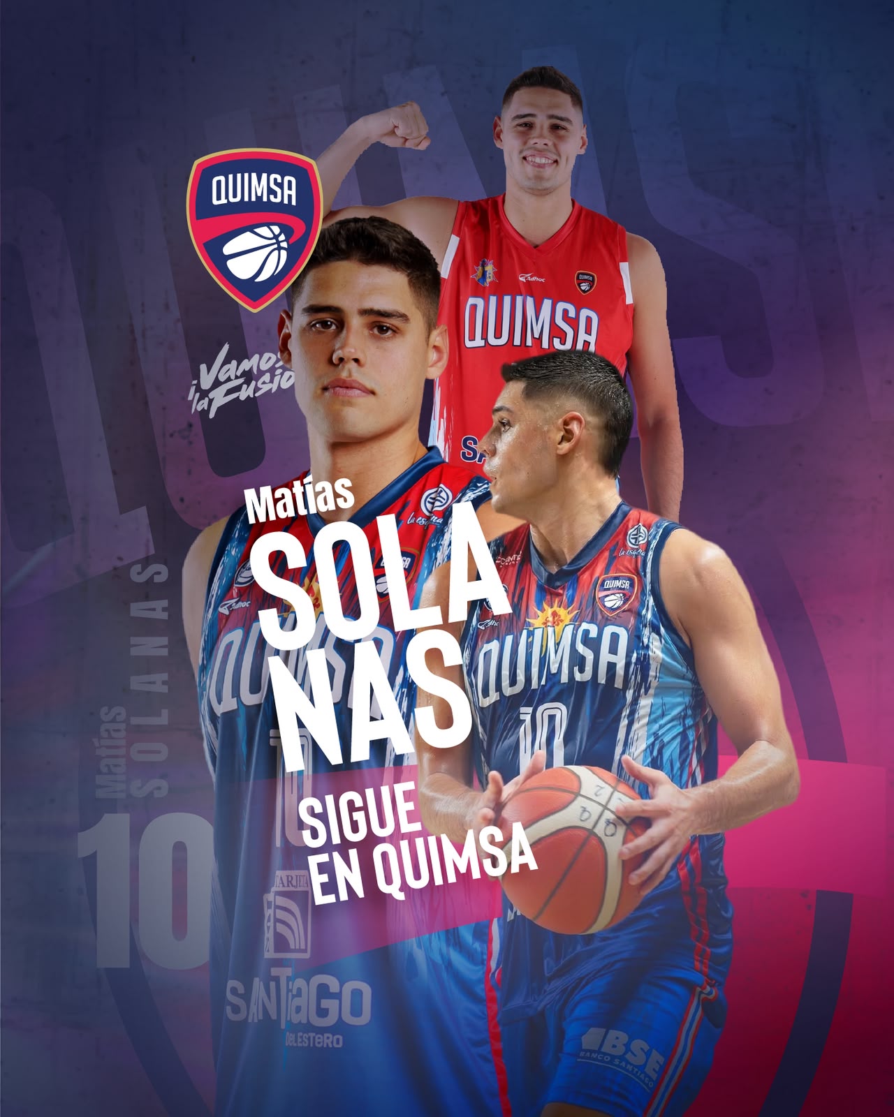 Solanas sigue en Quimsa