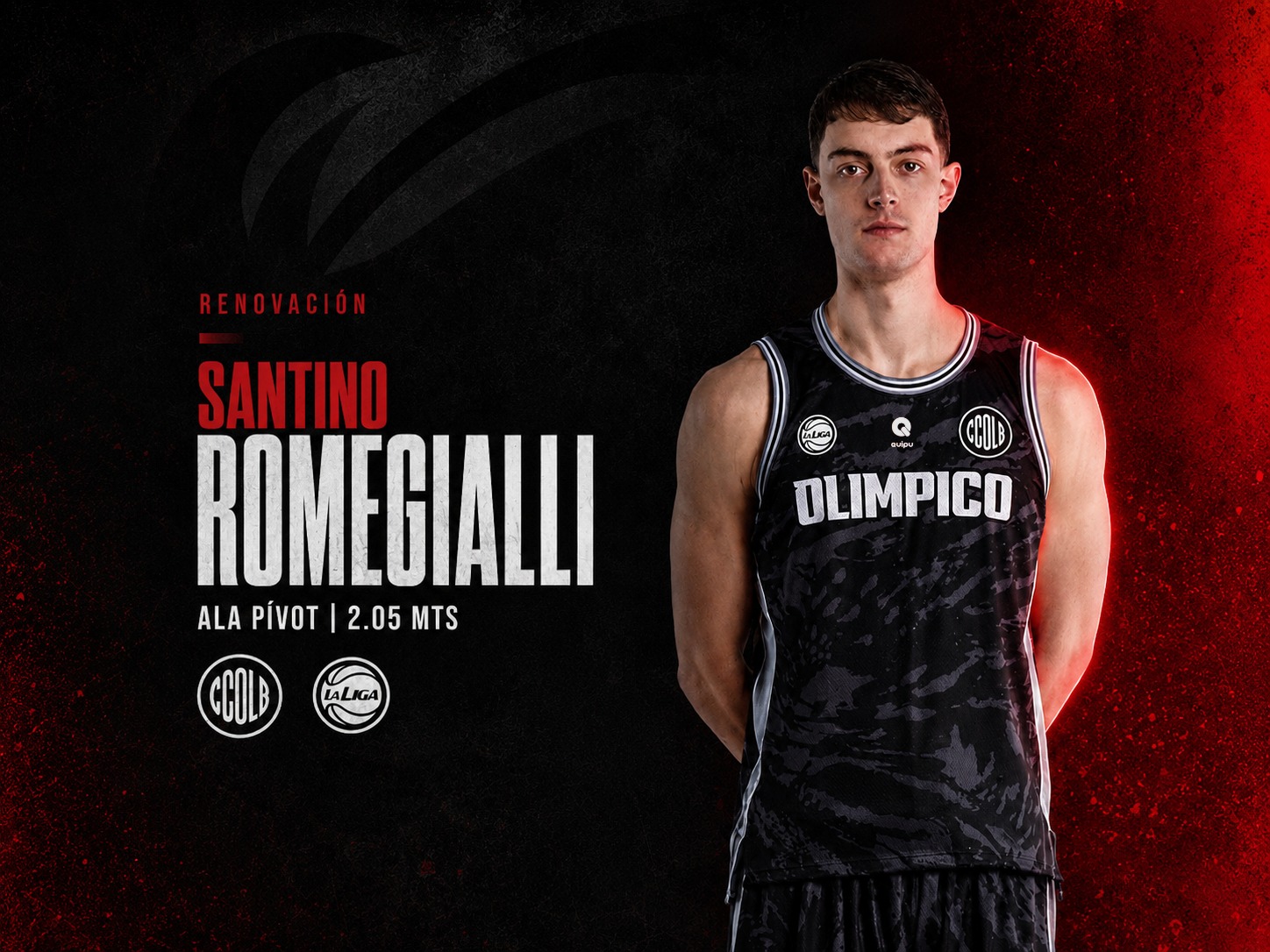 Romegialli continua en Olímpico