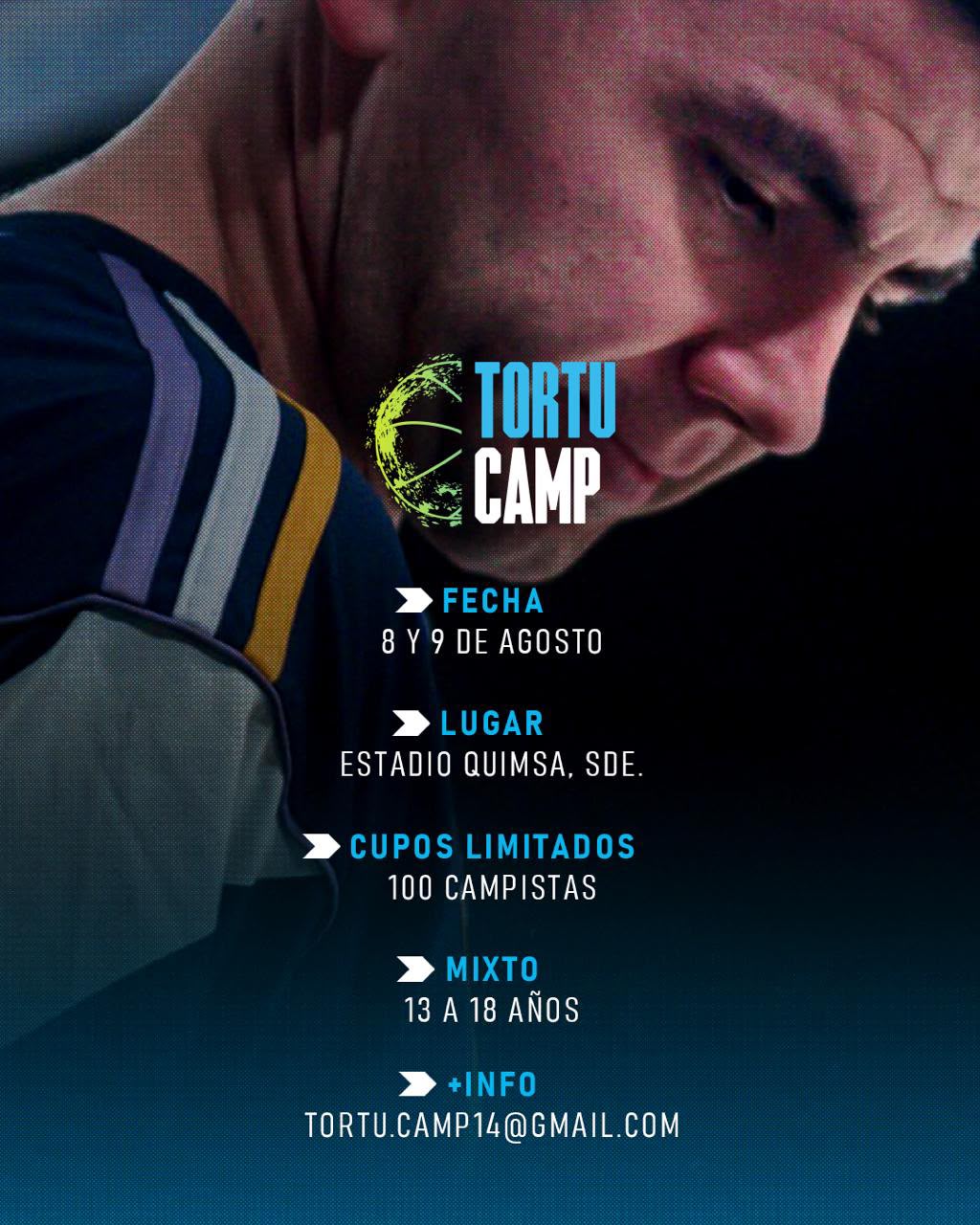 TORTU CAMP 2026: GABRIEL DECK LANZA LA PRIMERA EDICIÓN DE SU CAMPUS EN SANTIAGO DEL ESTERO