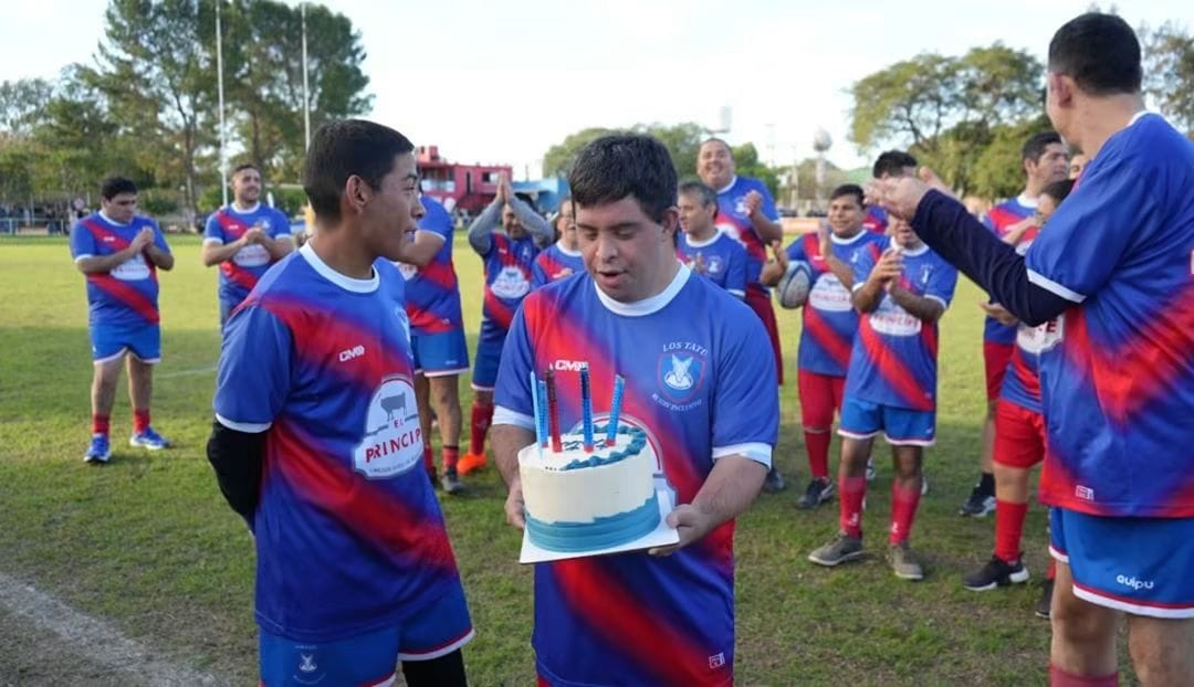 “Los Tatu” celebrarán su 4° aniversario con una jornada de rugby inclusivo en La Banda “Los Tatu” celebrarán su 4° aniversario con una jornada de rugby inclusivo en La Banda