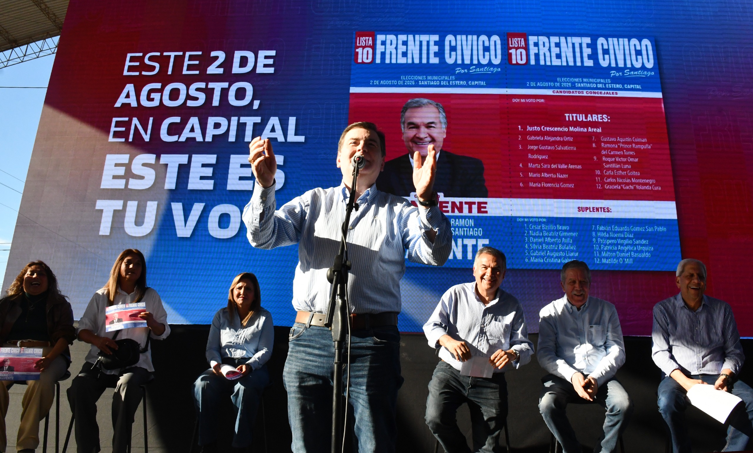PLENARIOS DEL FRENTE CÍVICO EN APOYO A MARIO BENAVENTE