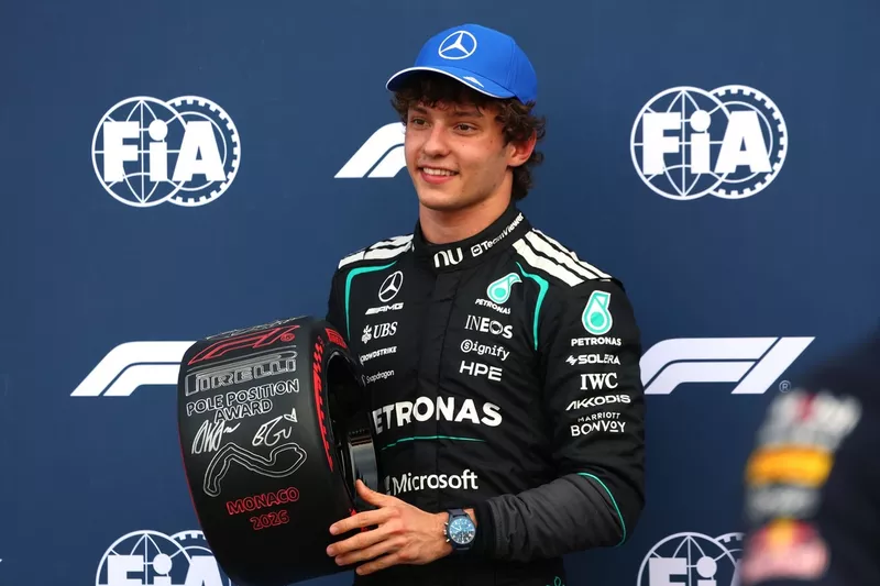 EL GRAN PREMIO DE MÓNACO DE F1 FUE PARA KIMI ANTONELLI.
