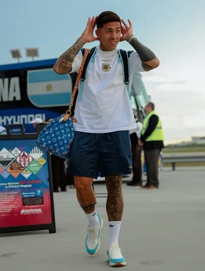 LA SELECCIÓN ARGENTINA ENTRENÓ EN NUEVA JERSEY PENSANDO EN «LA CUARTA» .