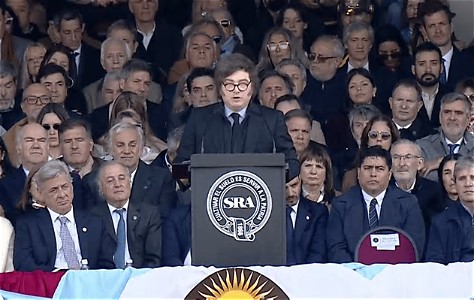 INFO RURAL – MILEI EN PALERMO 2026: «Eliminamos el cepo cambiario, el robo más grande que sufría el mercado»