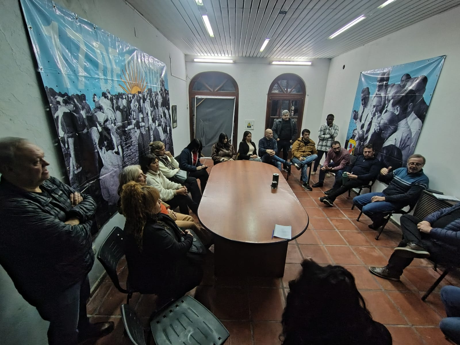 Charla de Formación política, con la presencia de Germán Lago Charla de Formación política, con la presencia de Germán Lago