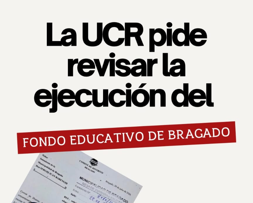 La UCR, pide reunirse con Barenghi La UCR, pide reunirse con Barenghi
