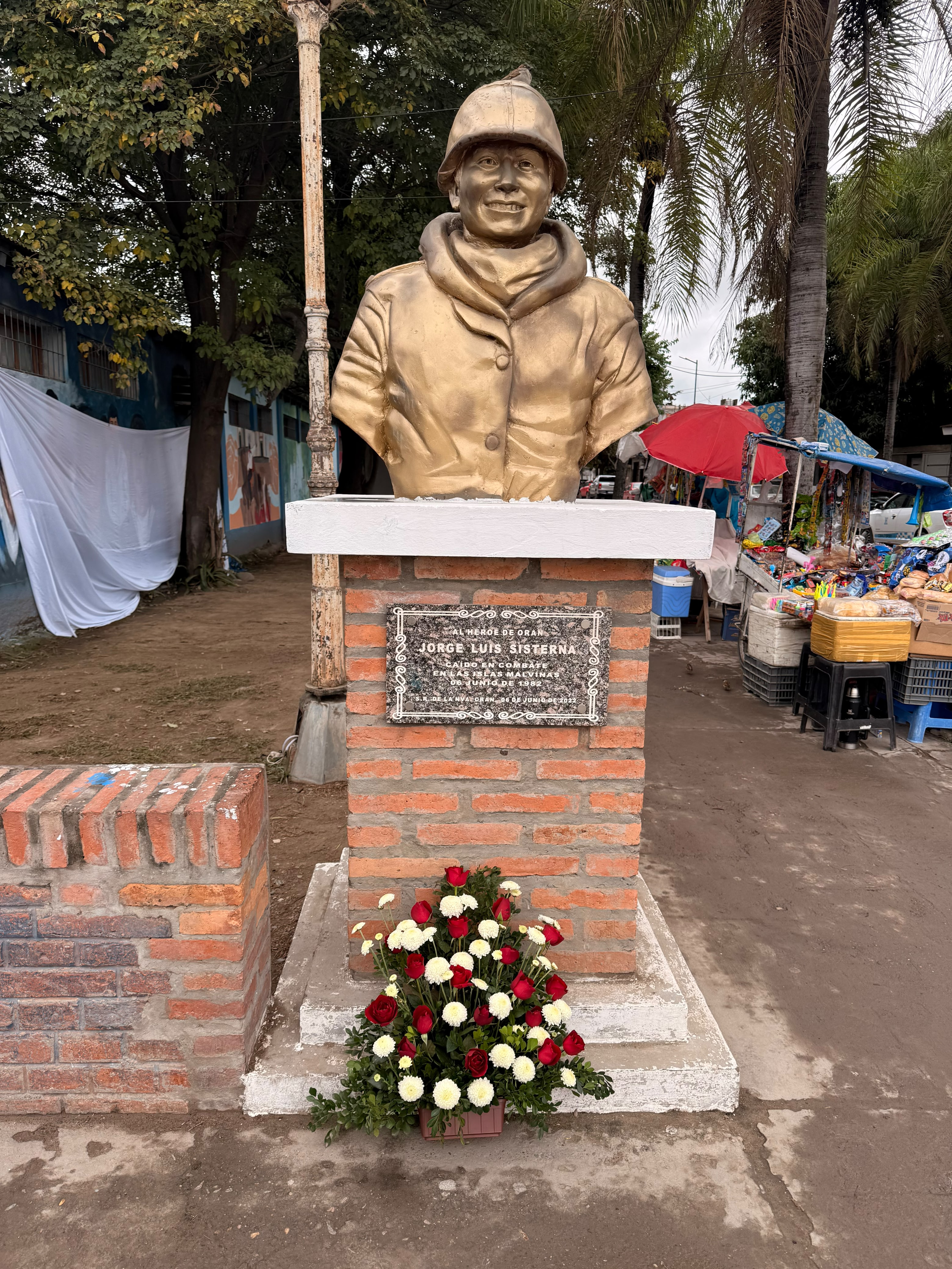 🇦🇷ORÁN RINDIÓ HOMENAJE AL HÉROE DE MALVINAS JORGE LUIS SISTERNA