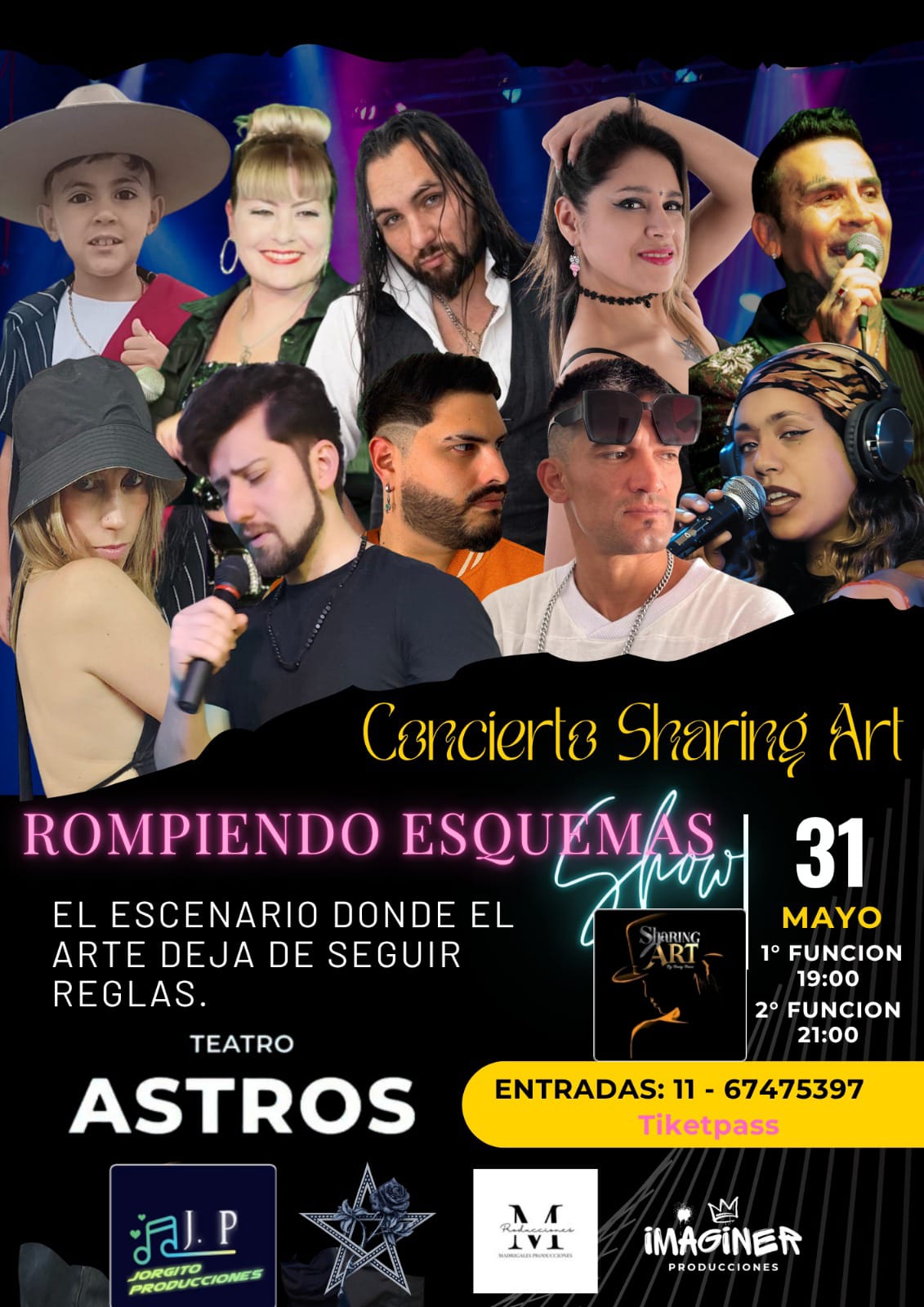 Rompiendo Esquemas llega este domingo 31 al Teatro Astros: 2 conciertos + 2 desfiles en una noche única Rompiendo Esquemas llega este domingo 31 al Teatro Astros: 2 conciertos + 2 desfiles en una noche única