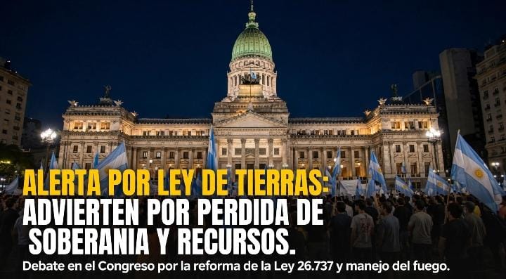 IMG-20260808-WA0003.jpg LA LEY DE TIERRAS QUE EL OFICIALIMO IMPULSA, IMPLICA LA DESINTEGRACION DEL PAIS, POR PERDIDA DE TERRITORIO, SOBERANIA Y RECURSOS
