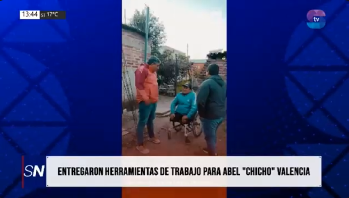 Con nuevas herramientas, “Chicho” Valencia apuesta a salir adelante Con nuevas herramientas, “Chicho” Valencia apuesta a salir adelante