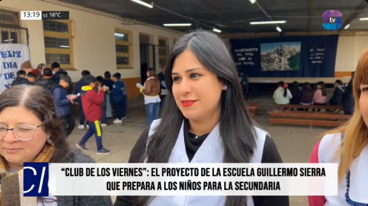 Club de los viernes.png Club de los Viernes: alumnos de Metán se preparan para la secundaria