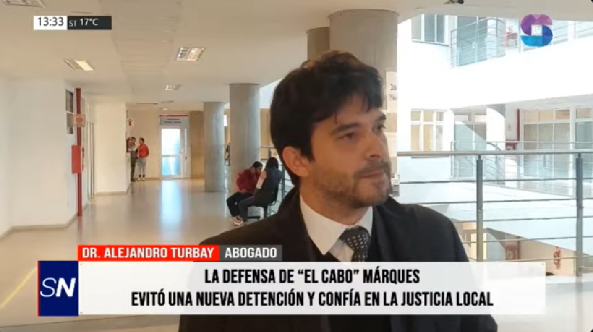 La defensa del Cabo Márques descartó riesgos procesales en la causa La defensa del Cabo Márques descartó riesgos procesales en la causa