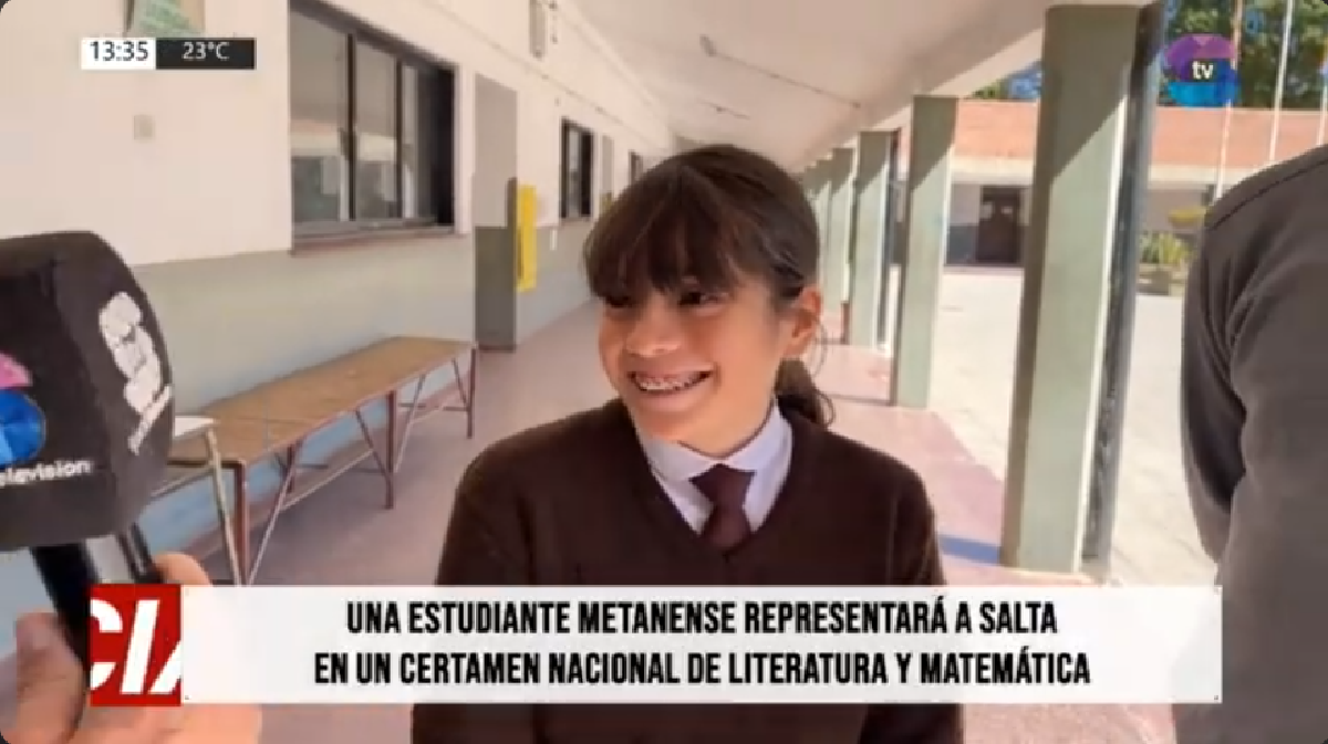 Emma-Ortega.png Entre letras y números, Emma representará a Metán en la final nacional