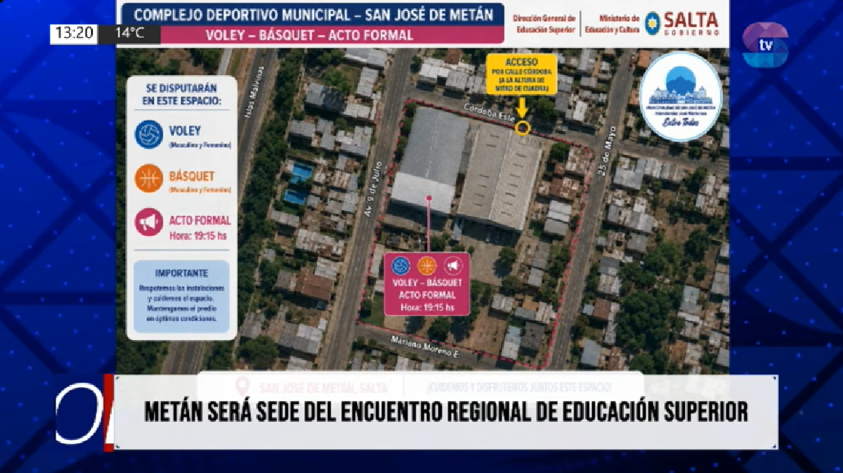 Encuentro-terciarios.png Deportes, arte y convivencia: las competencias ARDES llegan a Metán
