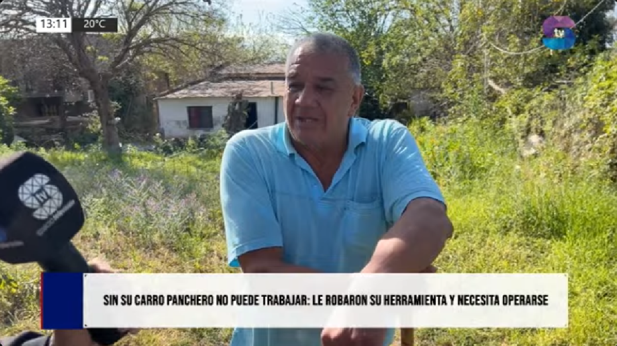 Le robaron su fuente de trabajo mientras ahorraba para una operación Le robaron su fuente de trabajo mientras ahorraba para una operación