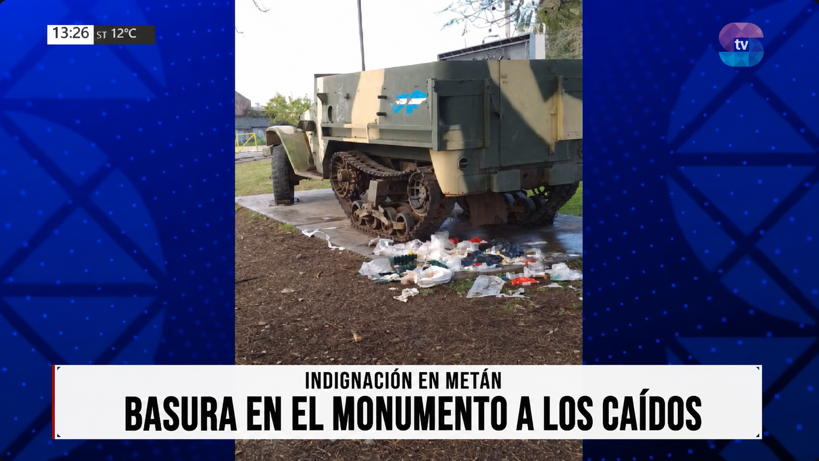 Vecinos arrojan basura al pie de Malvinas y avergüenzan a Metán Vecinos arrojan basura al pie de Malvinas y avergüenzan a Metán