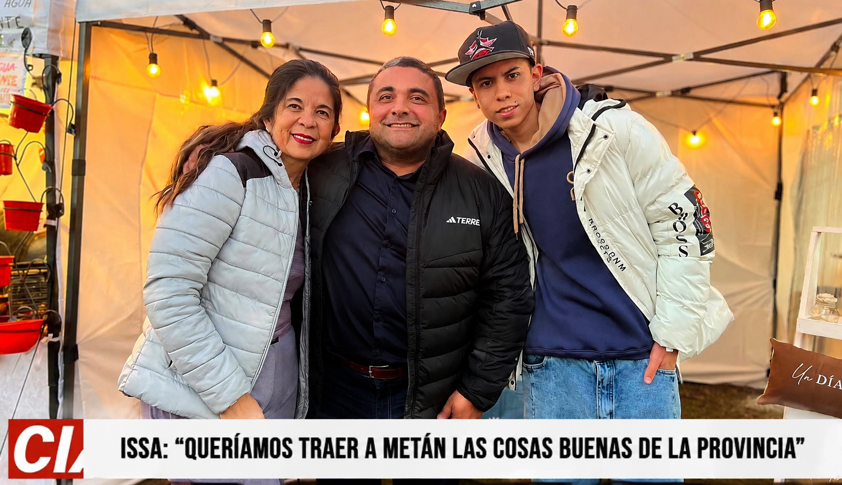 Issa: “Queríamos traer a Metán las cosas buenas de la provincia” Issa: “Queríamos traer a Metán las cosas buenas de la provincia”