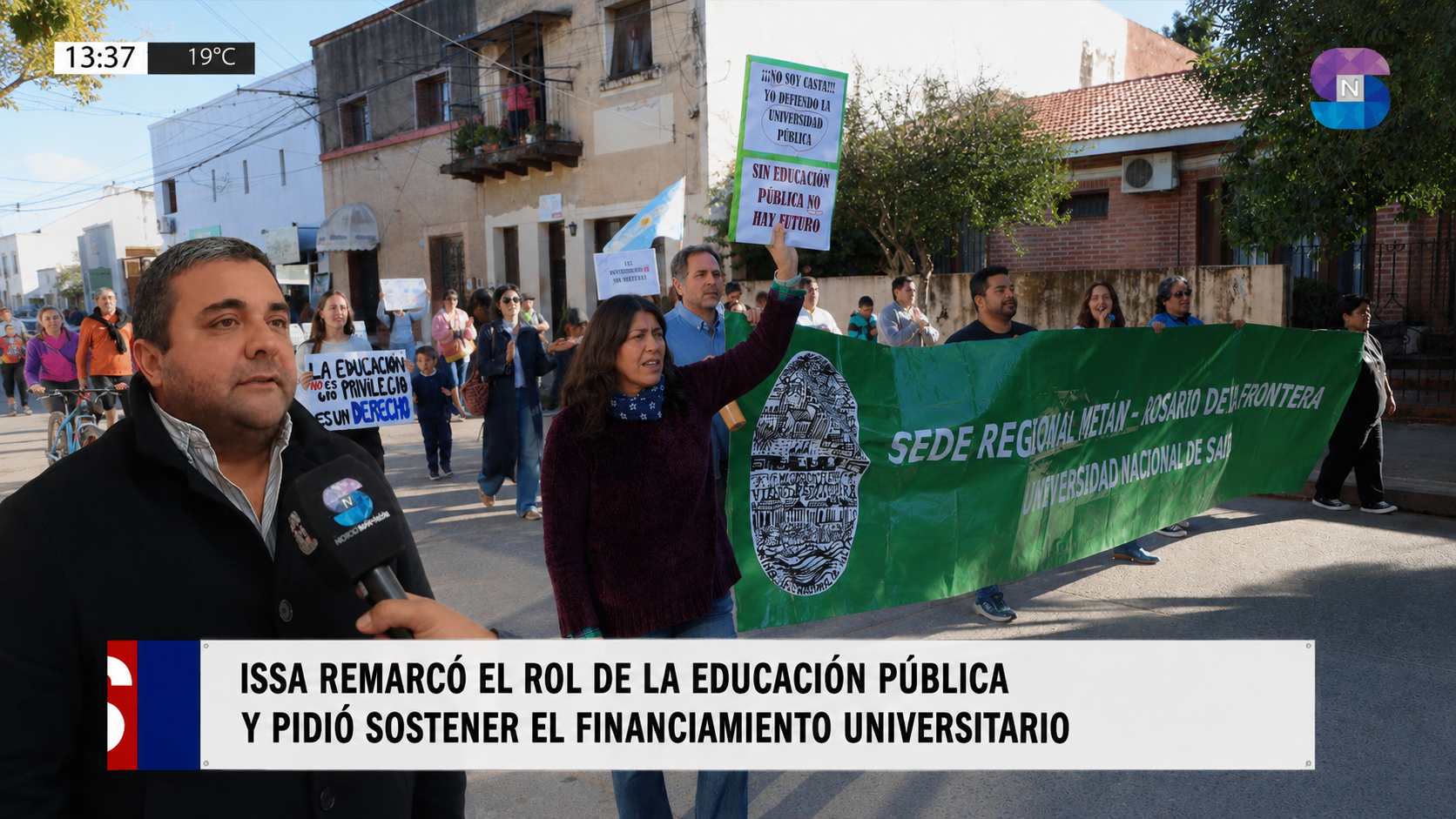 Issa llamó a fortalecer la educación pública y la formación académica Issa llamó a fortalecer la educación pública y la formación académica
