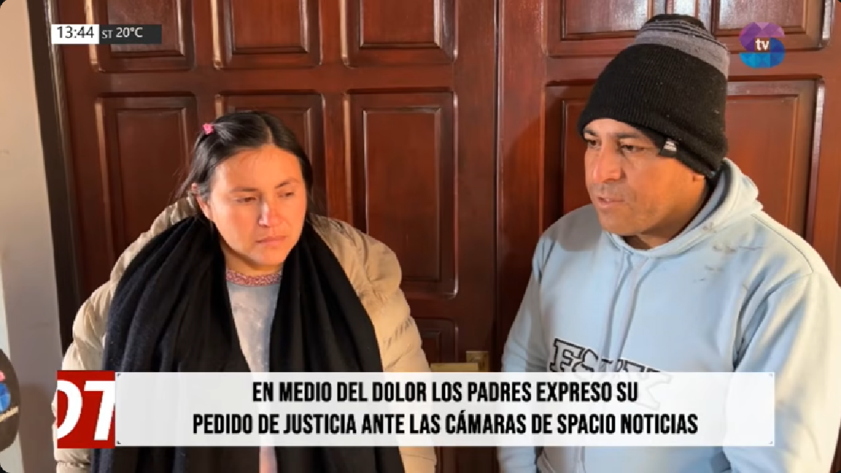 Padres de Cintia.png “La dejaron tirada como a un animal”: el dolor de los padres de Cintia