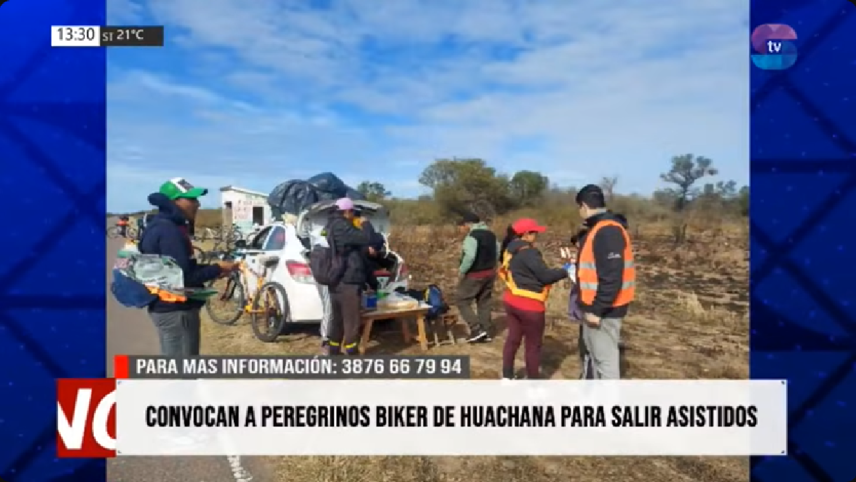 Buscan reunir a los ciclistas de Metán que peregrinarán a Huachana Buscan reunir a los ciclistas de Metán que peregrinarán a Huachana
