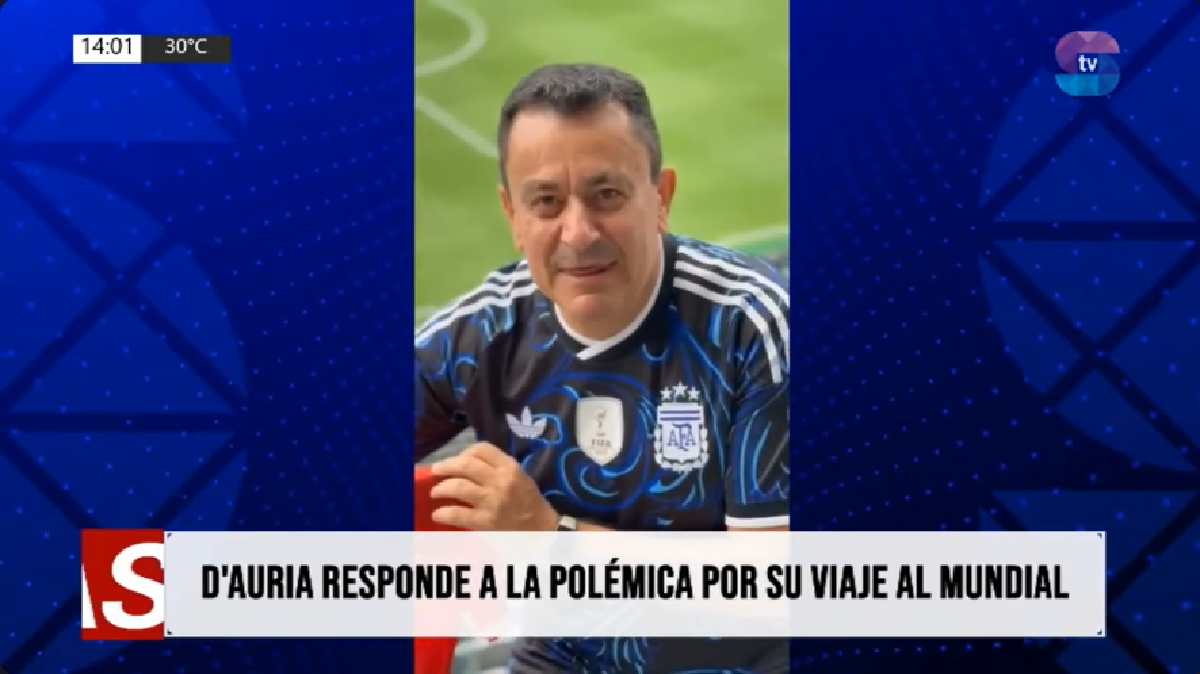 Tras el Mundial, D’auria salió al cruce: “Nunca hubo ningún misterio” Tras el Mundial, D’auria salió al cruce: “Nunca hubo ningún misterio”
