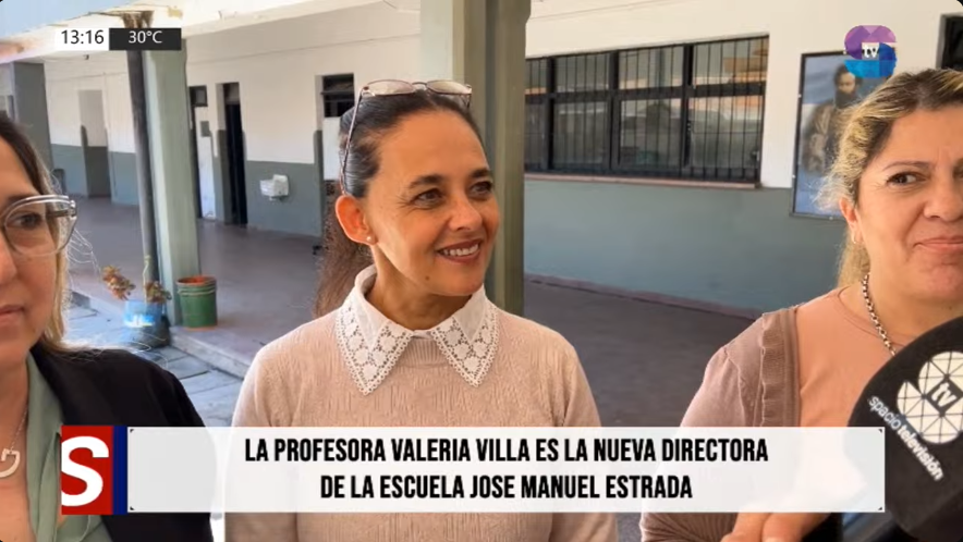 Entre emoción y desafíos, Valeria Villa asumió en la Escuela de Comercio Entre emoción y desafíos, Valeria Villa asumió en la Escuela de Comercio