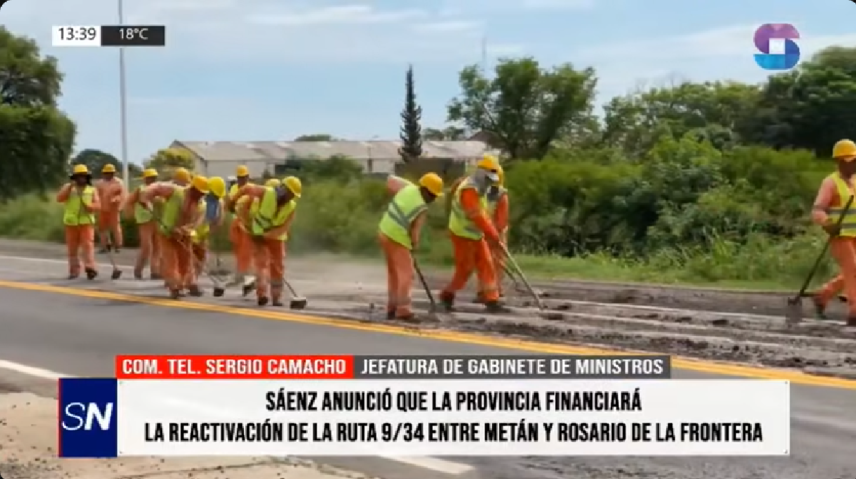 “No podíamos esperar más”: Salta financiará la reparación de la Ruta 9/34 “No podíamos esperar más”: Salta financiará la reparación de la Ruta 9/34