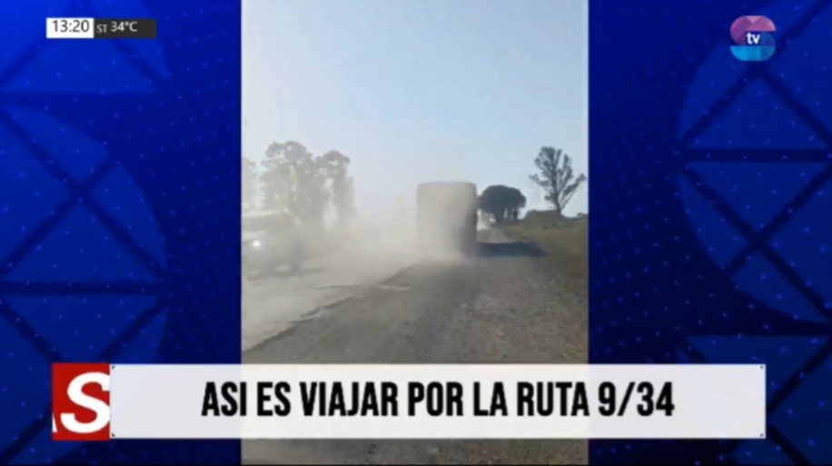 Viajar por la ruta 9/34 entre Rosario y Metán lleva más de una hora Viajar por la ruta 9/34 entre Rosario y Metán lleva más de una hora