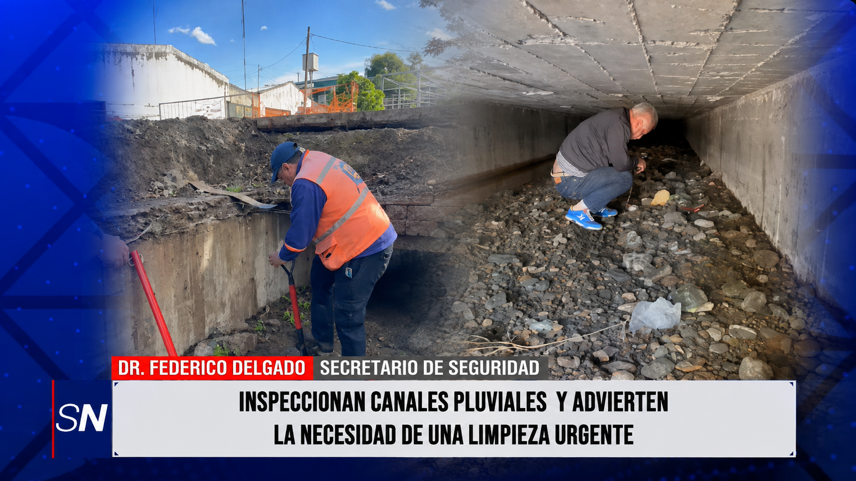 Canales entubados de Metán: detectaron 400 metros con sedimentos acumulados Canales entubados de Metán: detectaron 400 metros con sedimentos acumulados