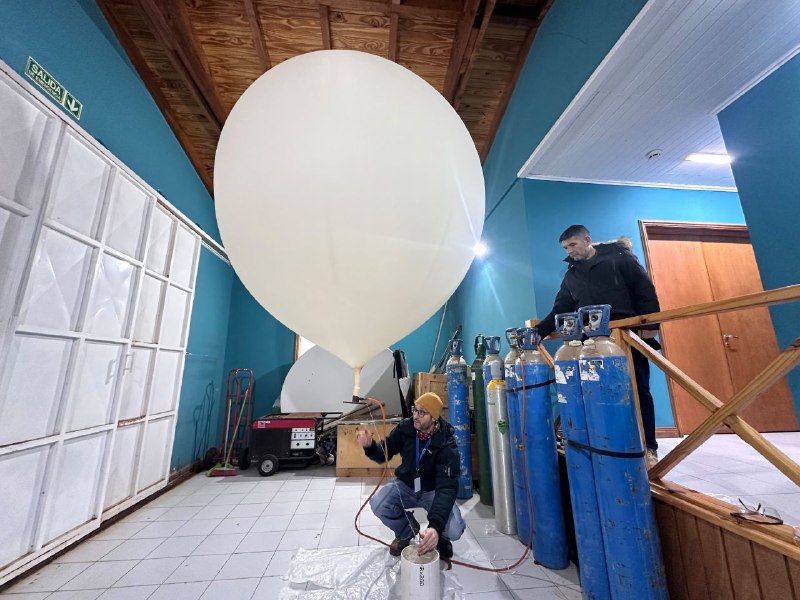 TIERRA DEL FUEGO INICIÓ LA TEMPORADA 2026 DE OZONOSONDEOS PARA MONITOREAR LA CAPA DE OZONO