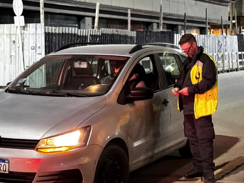 EL MUNICIPIO REALIZÓ CONTROLES PREVENTIVOS DE TRÁNSITO Y DETECTÓ CASOS DE ALCOHOLEMIA POSITIVA