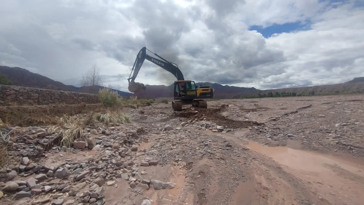 Recursos Hídricos ejecuta obras de protección en la Quebrada