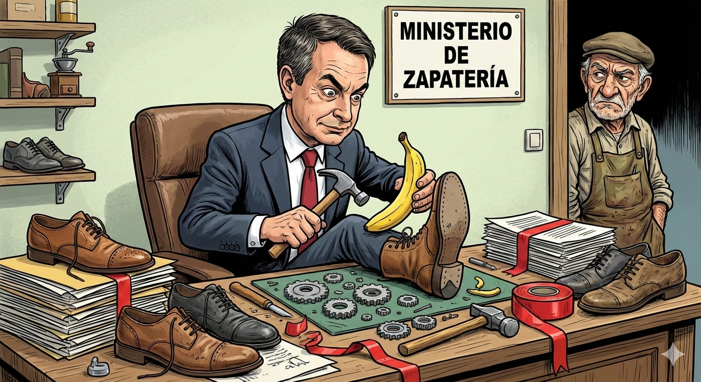 Zapatero a tus Zapatos, ¿excepto en la politica?