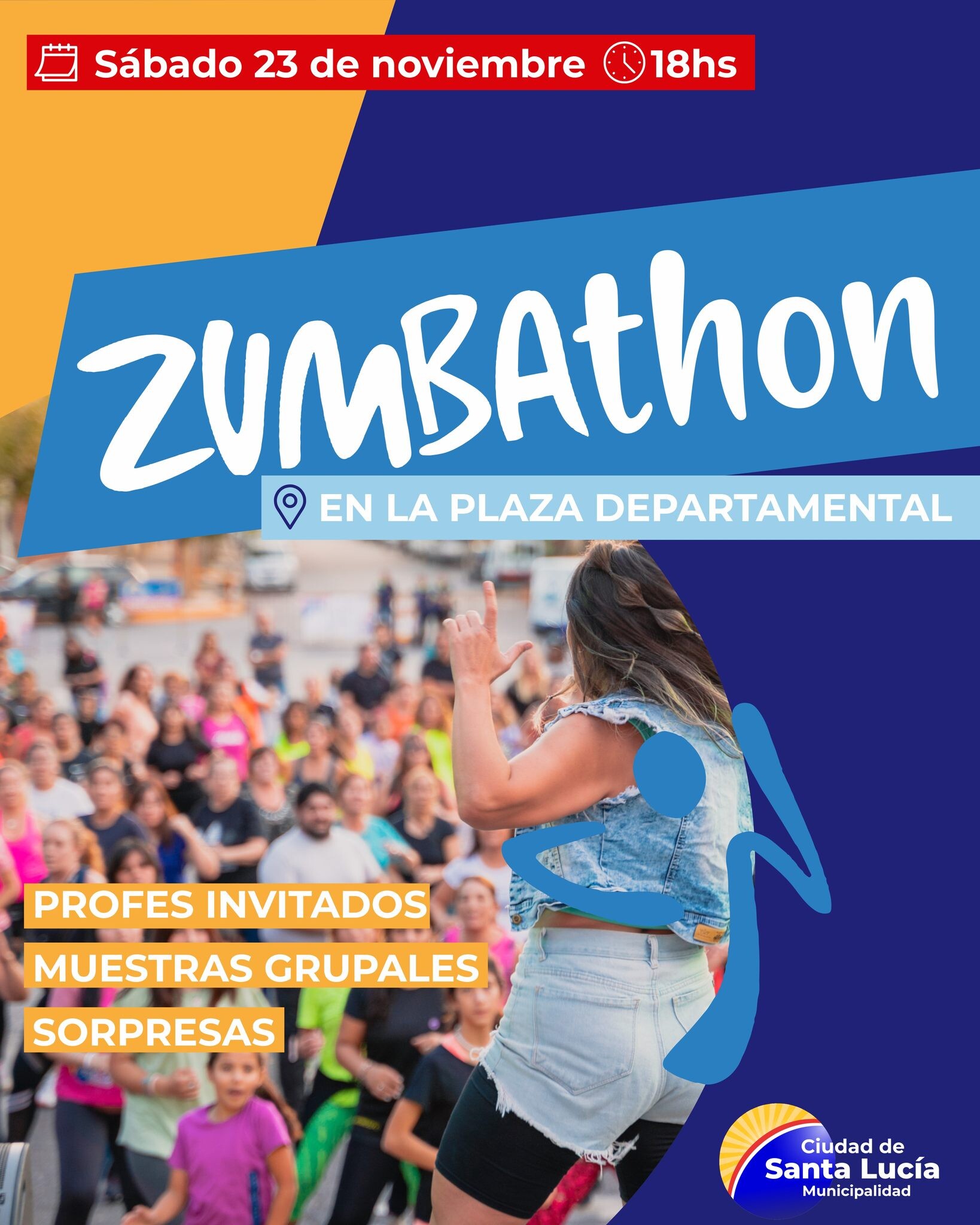 Santa Lucia se prepara para vivir un fin de semana a puro Zumbathon