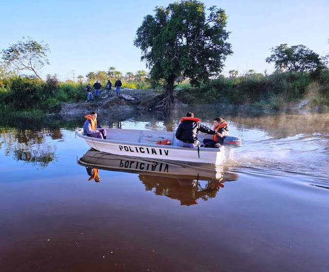 La Policía halló el cuerpo del hombre que era buscado en aguas del Riacho Formosa